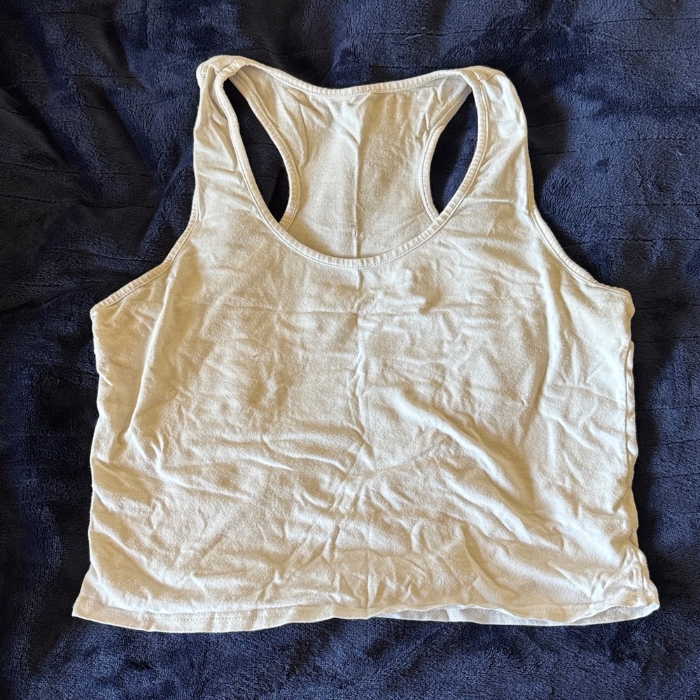 2 Casual White Tank Tops
